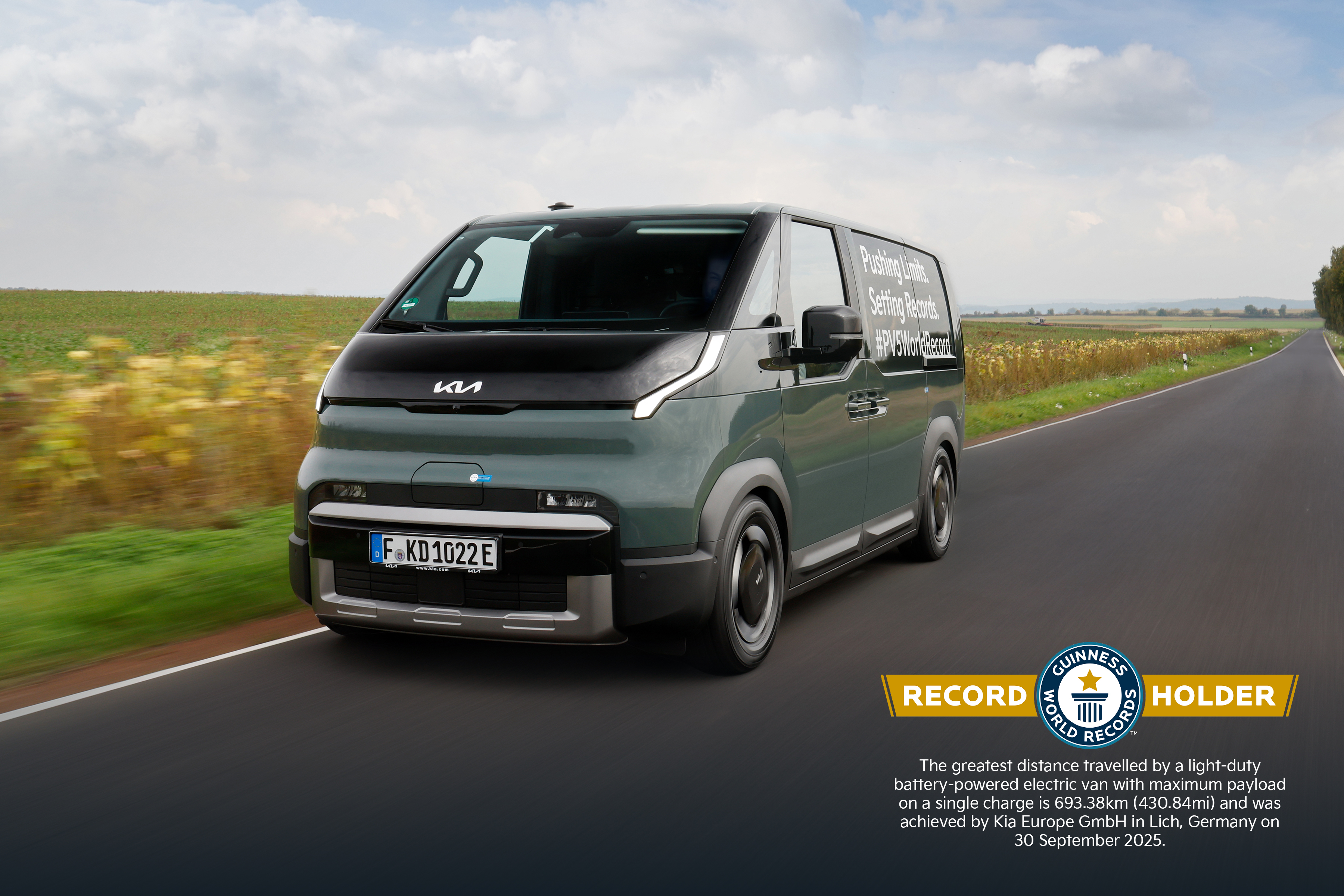 Kia PV5 Cargo: The Electric Van That Just Broke a World Record!