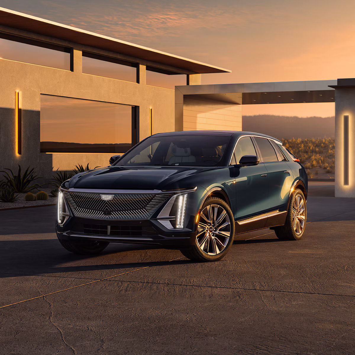 US car maker Cadillac is launching two electric SUVs in the UK this year.