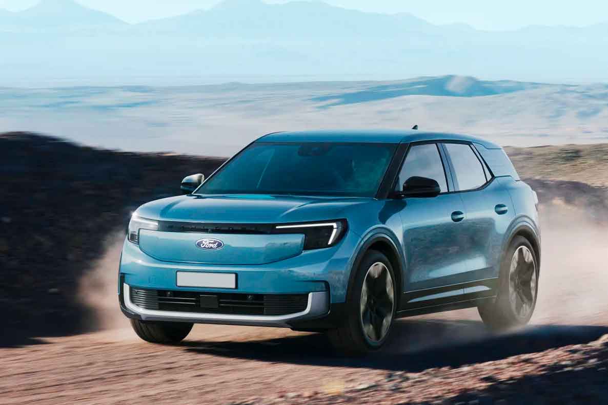 The all new Ford Explorer electric SUV 2023