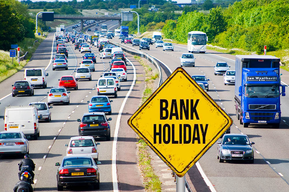 Get ready for a busy bank holiday weekend on the roads!